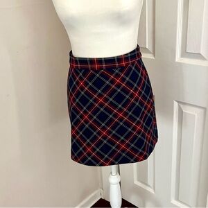 EUC Express Cute Plaid Mini Sz 2